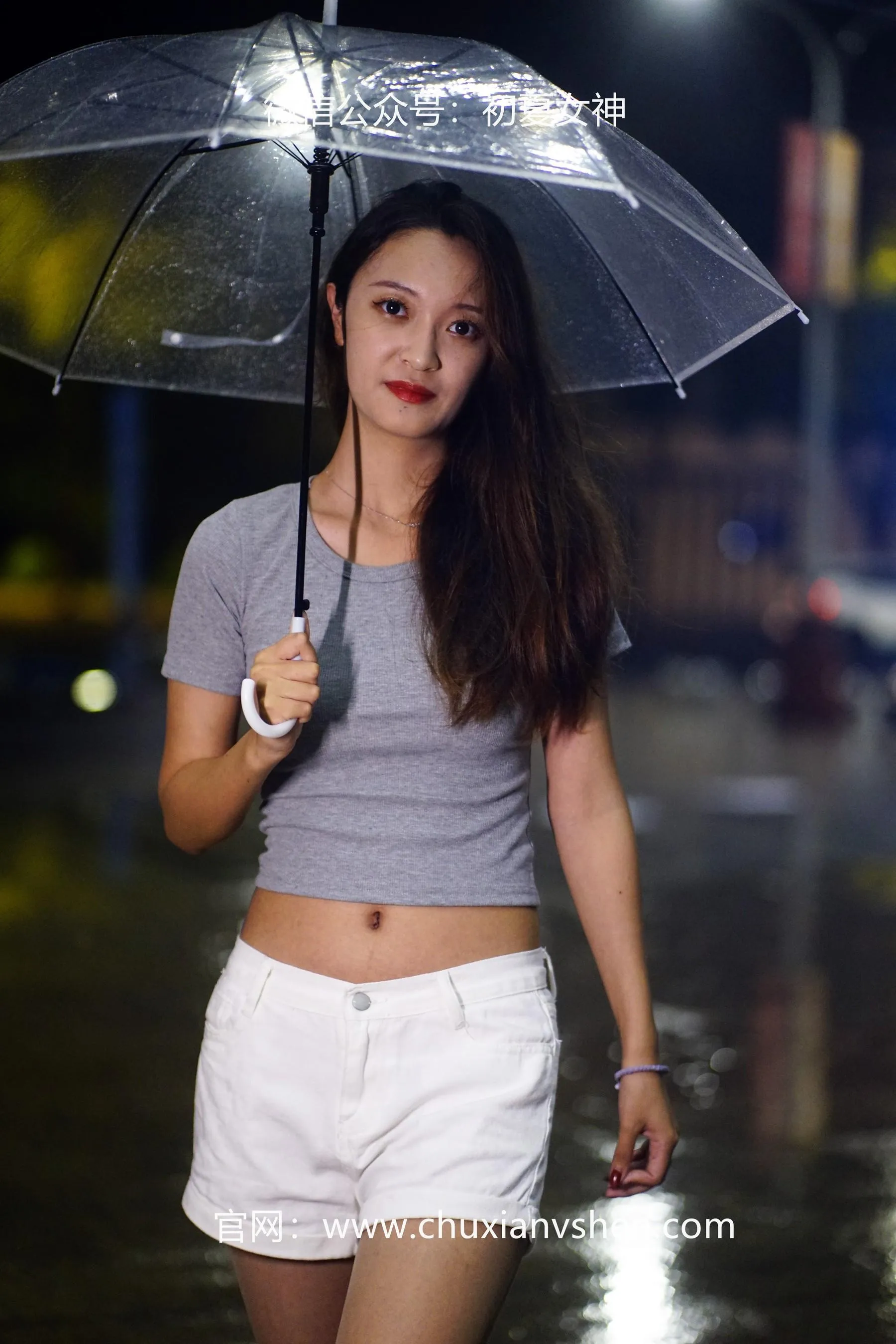 初夏女神 NO.037 依依 夏日夜雨 [72P]插图3